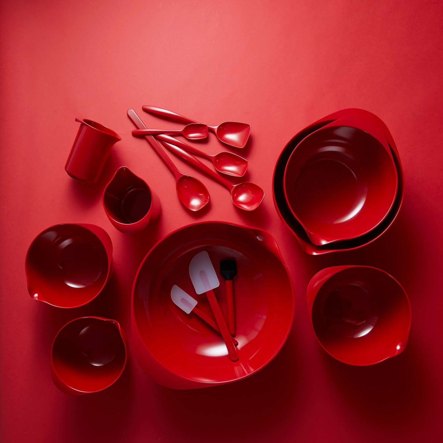 Margrethe Mixing Bowl - Red