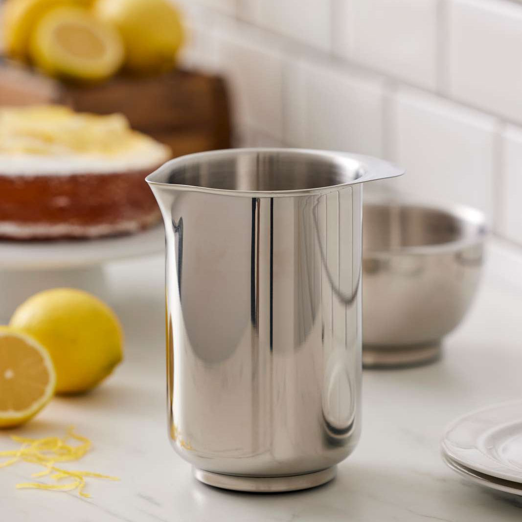 Classic Steel Mixing Jug