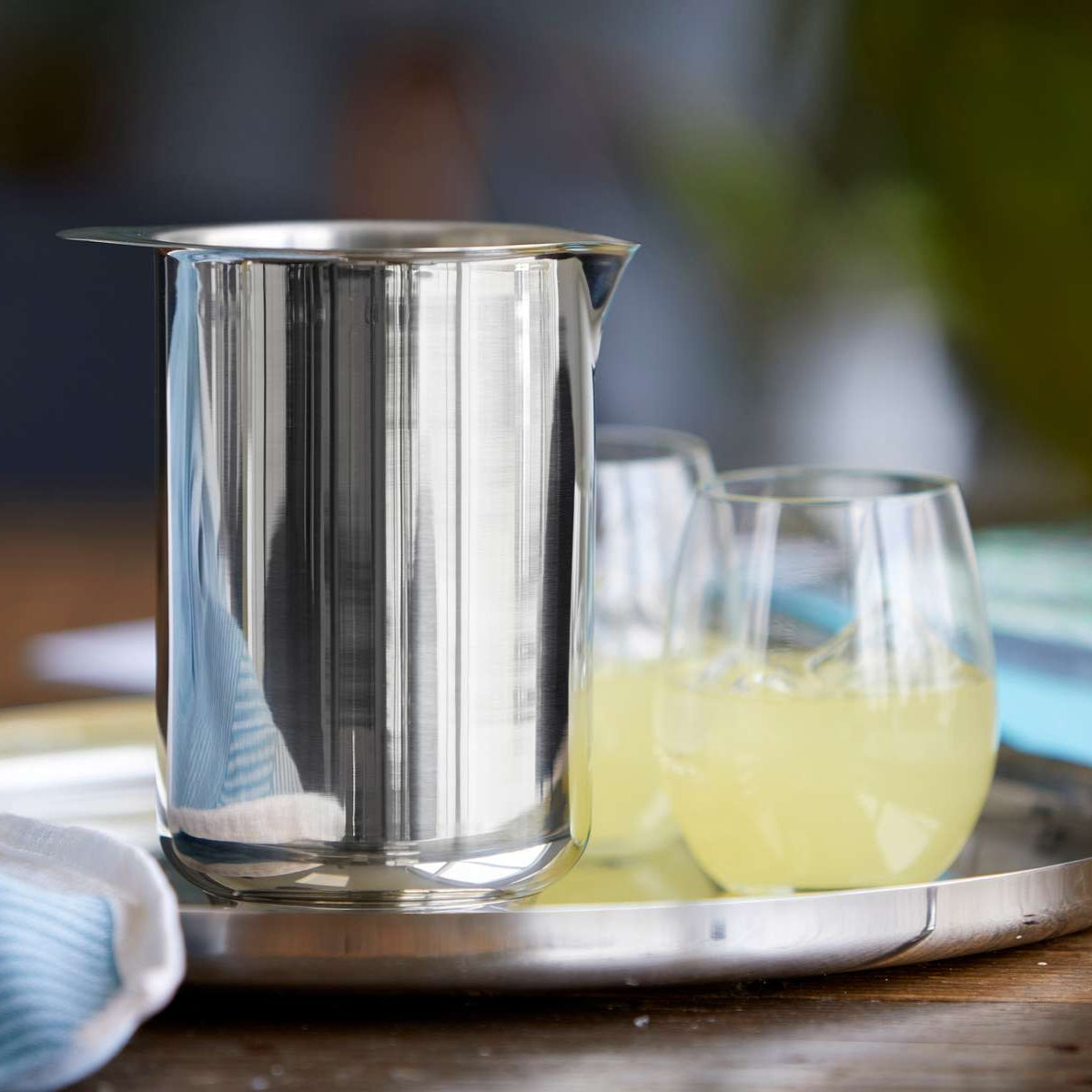 Classic Steel Mixing Jug