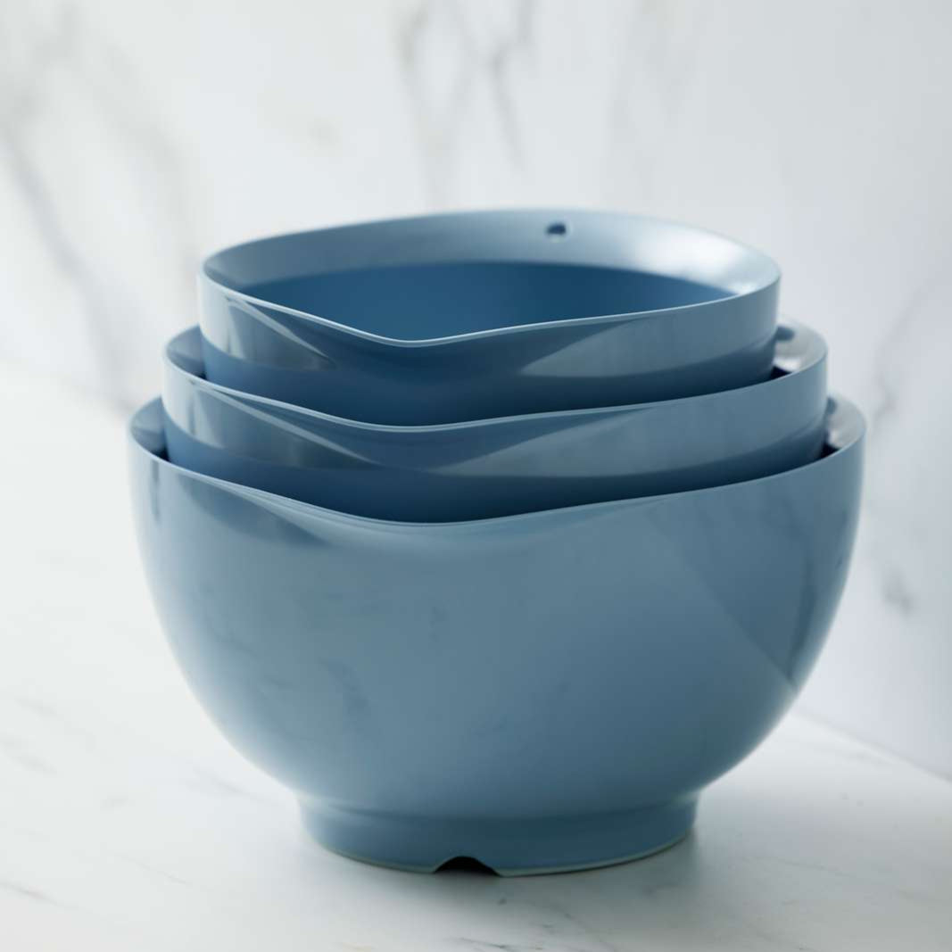 Victoria Mixing Bowl - Dusty Blue